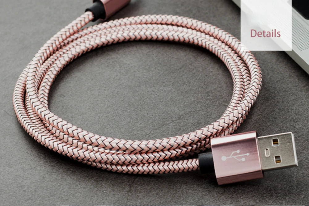 

2.4A fast charging USB cable for apple Android type c MicroUSB cables for meizu oneplus vivo xiaomi mobile phone accessories