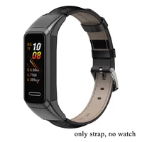 for huawei band 4 strap genuine leather slub strap honor band 5i replacement accessories