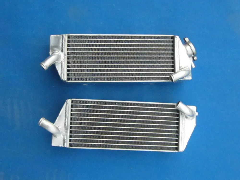 Горячая Распродажа Новый левый и правый Алюминиевый радиатор для KTM 250SXF 250SX-F 250 SXF