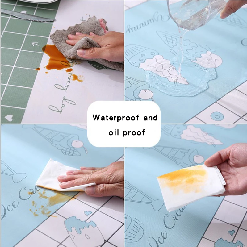 2020 новая скатерть шаблон Анти ожогов и без масла одноразовая пластиковая