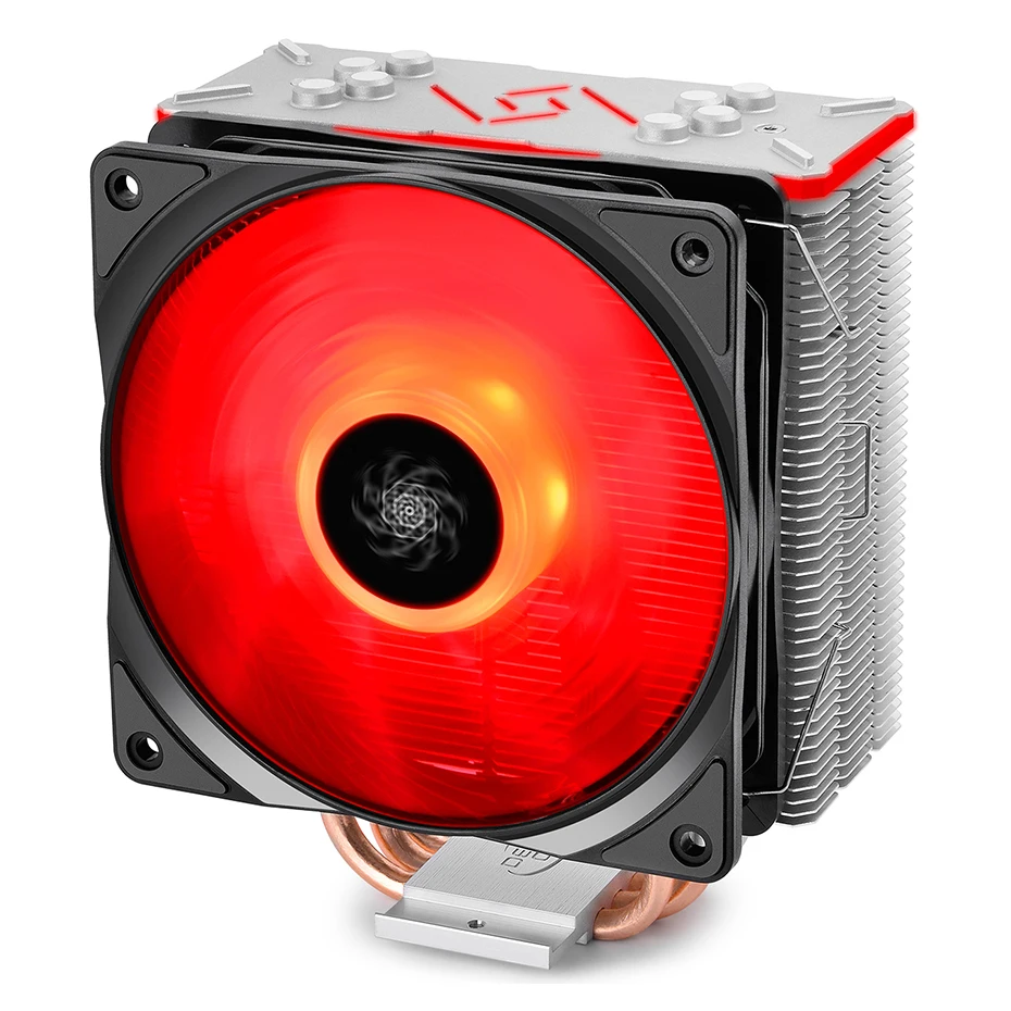 Кулер для процессора DEEPCOOL GAMMAXX GT 120 мм 4-контактный PWM вентилятор RGB тихий компьютер