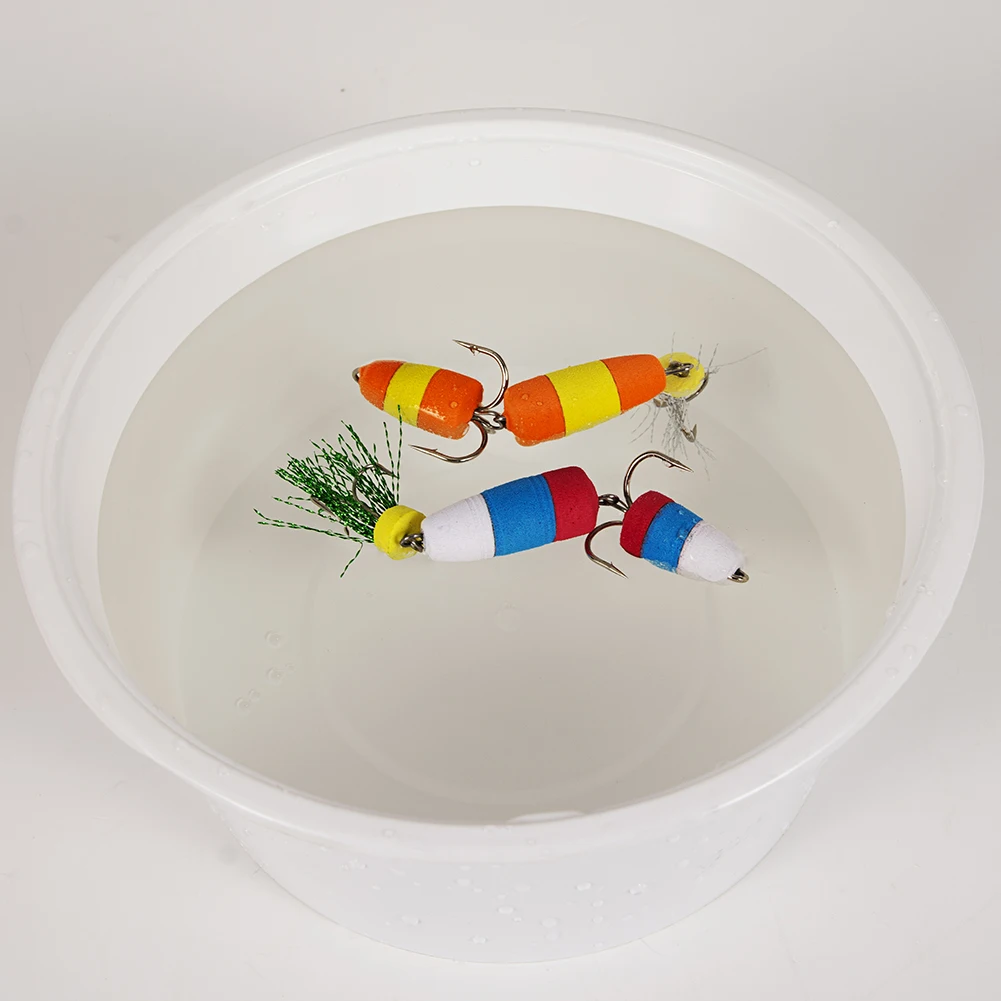 

4Pcs Fishing Lure Insect Artificial Baits Fishing Lure Soft Lure Foam Bait Swimbait Wobbler Bass Lure Minnow Fishing Tackle New