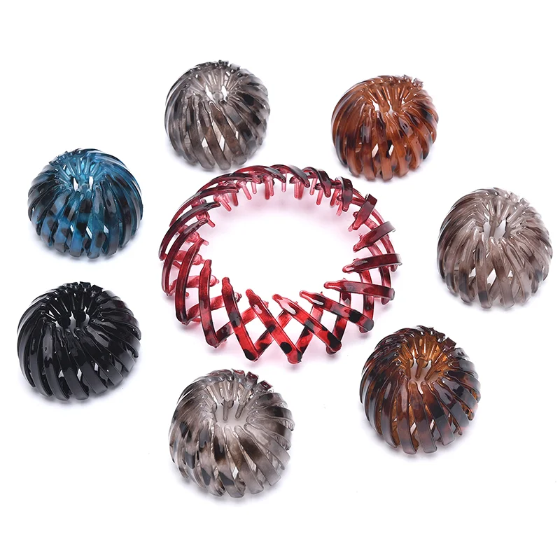 

Fashion Women Hair Clip Bird Nest Expanding Horsetail Buckle Hair Claws Headwear Fashion Ladies Headdress Hair Accessories
