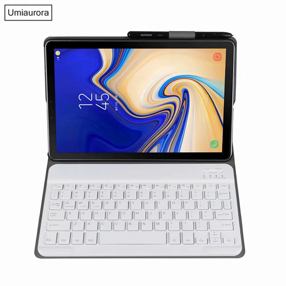 Чехол-клавиатура для Samsung Galaxy Tab A 8 0 10 1 2019 SM-T295 SM-T515 планшета Магнитная