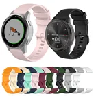 18 20 22 мм ремешок для часов Garmin Vivoactive 4S 4 3 Смарт часы спортивные силиконовые браслеты для Garmin Active S  Move 3 S браслет
