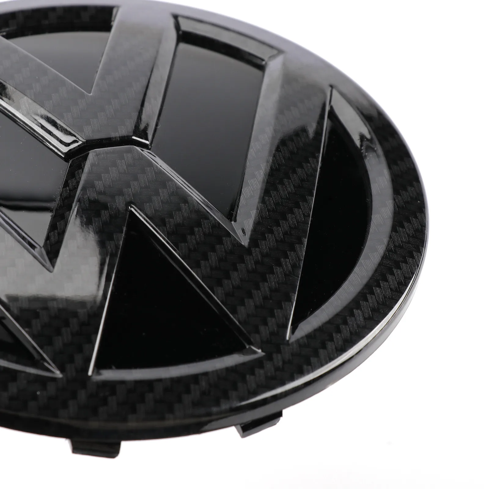 Передняя эмблема из углеродного волокна 137 мм с логотипом автомобиля 3GD 853 601 B для