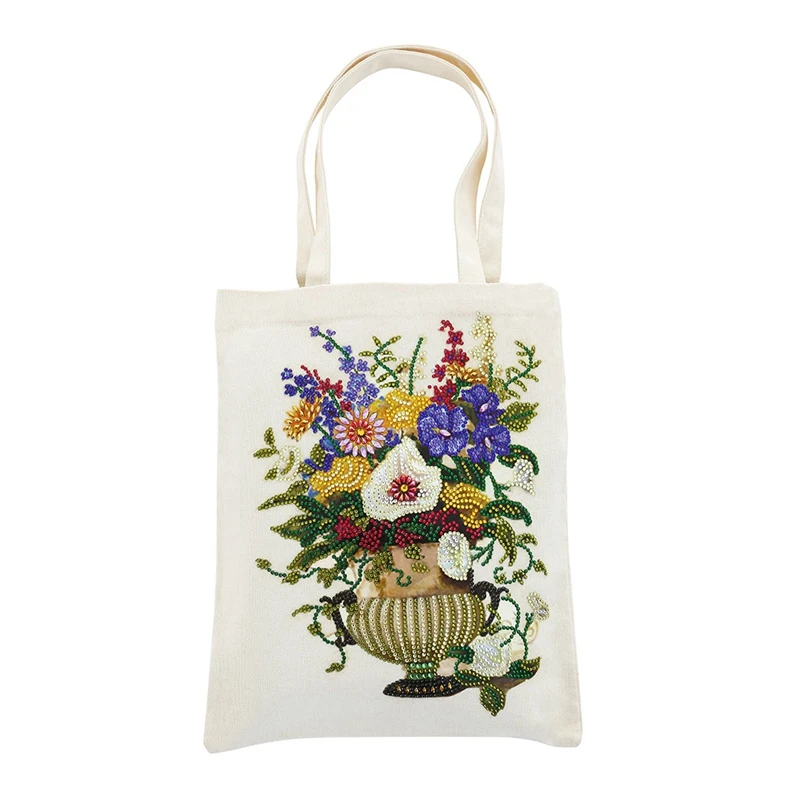 

DIY Diamond Painting Bags Eco-Friendly Tote Home Organizer Popular Simple Female Daily Bag