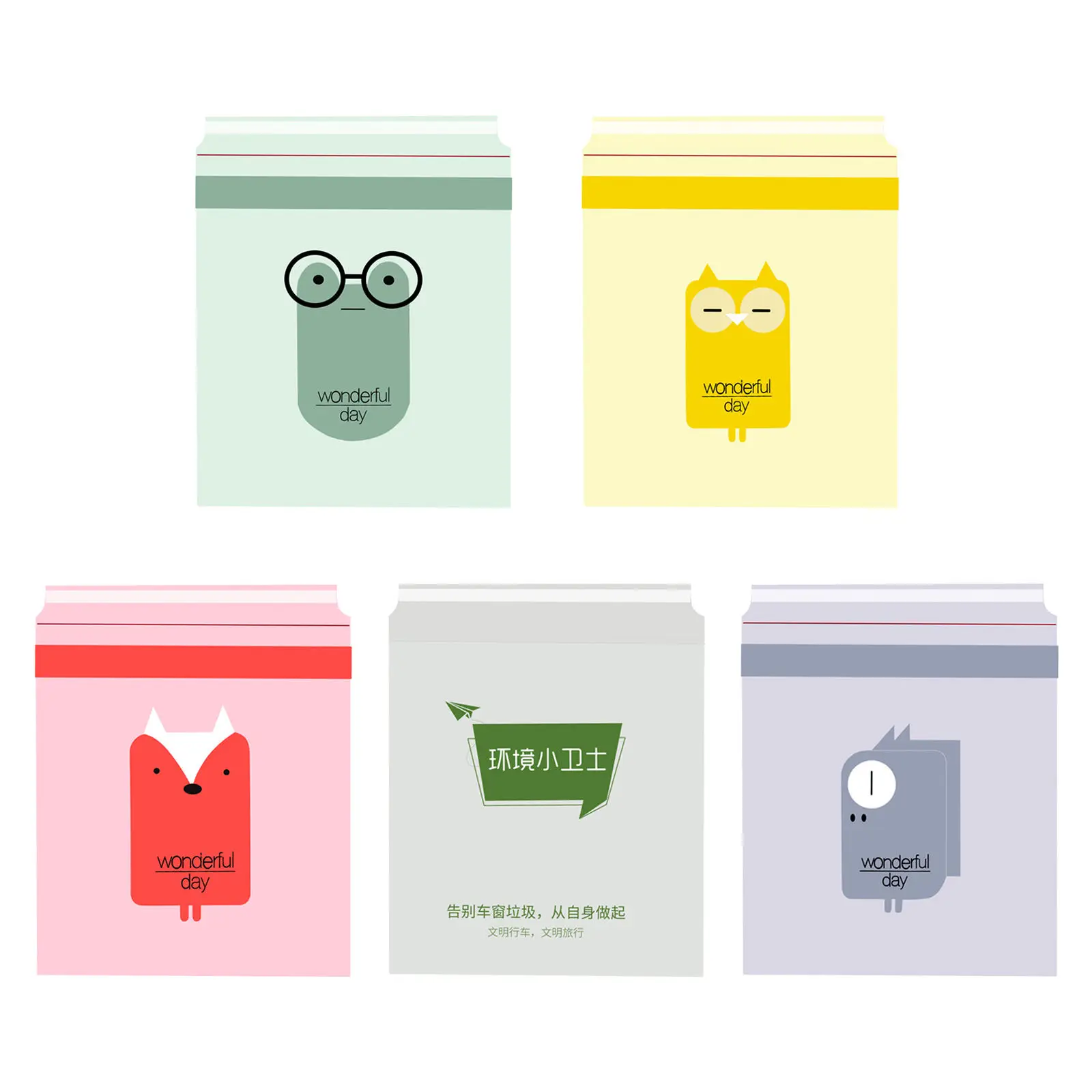 

Мешки для мусора одноразовые на клейкой основе, 15 шт.