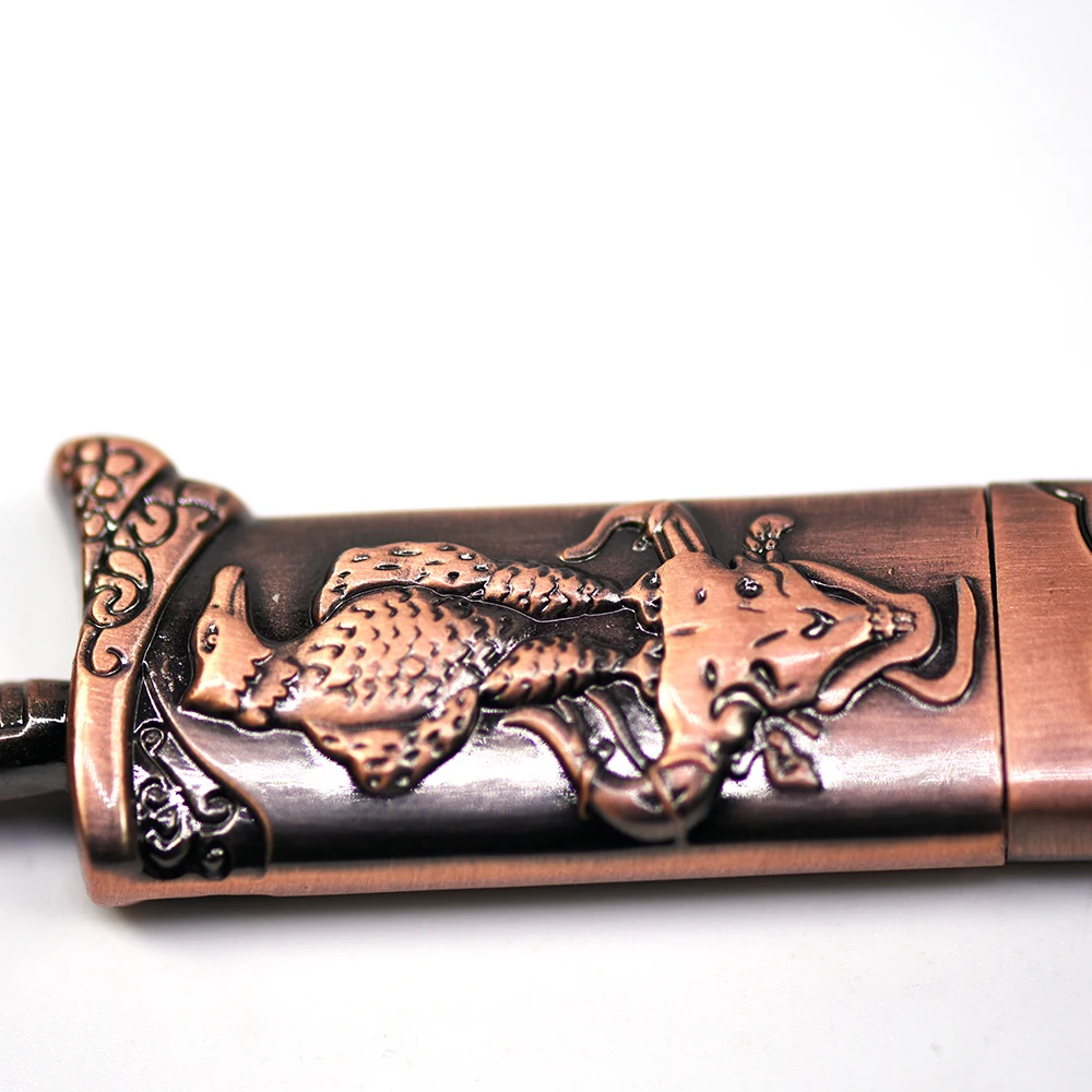 Металлический usb флеш-накопитель с ножом 4 ГБ 8 16 32 64 128 256 | Компьютеры и офис