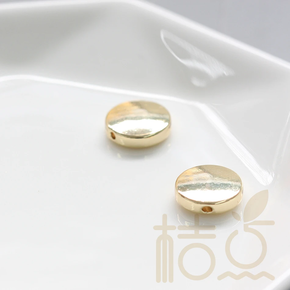 

Solid Brass Puff Spacer - 10x3mm (4097C)