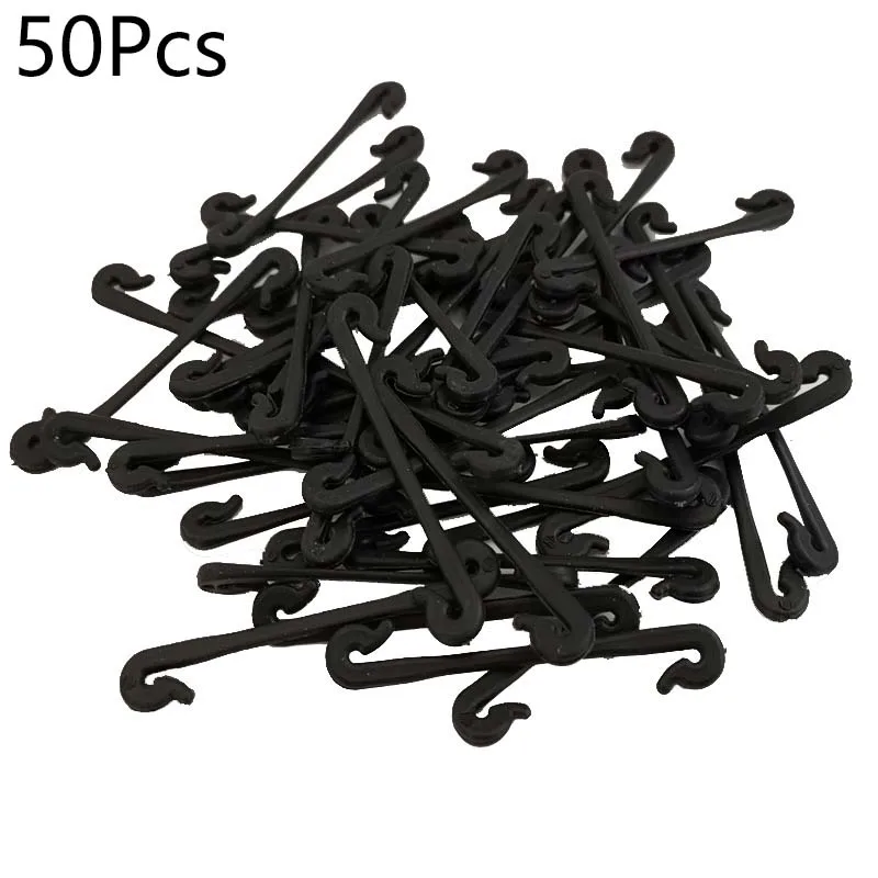 50 шт. садовый зажим Виноградная лоза Крепежная Скоба растений кронштейн для