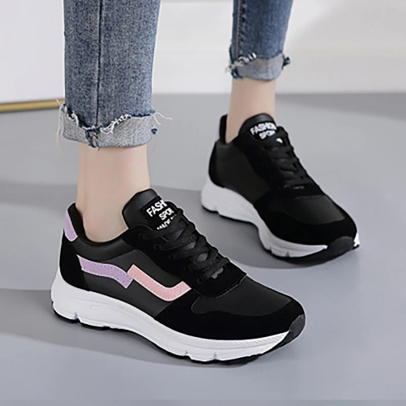 

2021 весна лето модная Женская Удобная спортивная обувь дышащая женская повседневная обувь дышащая легкая обувь на плоской подошве