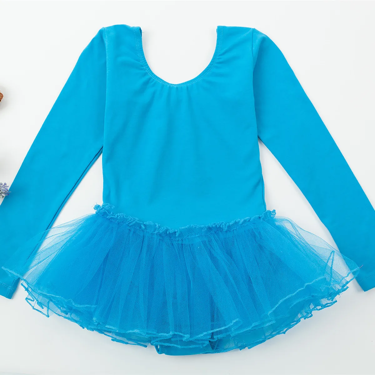 

Kids Girls Ballet Dress Cotton Tutu Skirted Leotards Toddler Dance Leotard Long Sleeve Gymnastic Swimsuit For Dancing Pink Cute