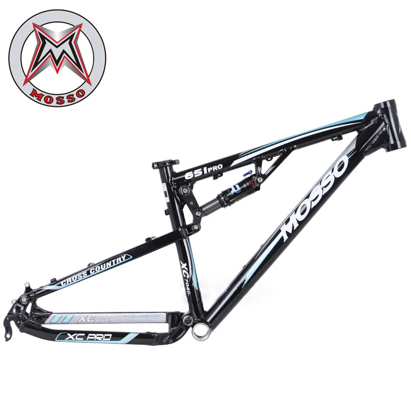 MOSSO 651PRO горный велосипед рама из алюминиевого сплава полная подвеска 26x16