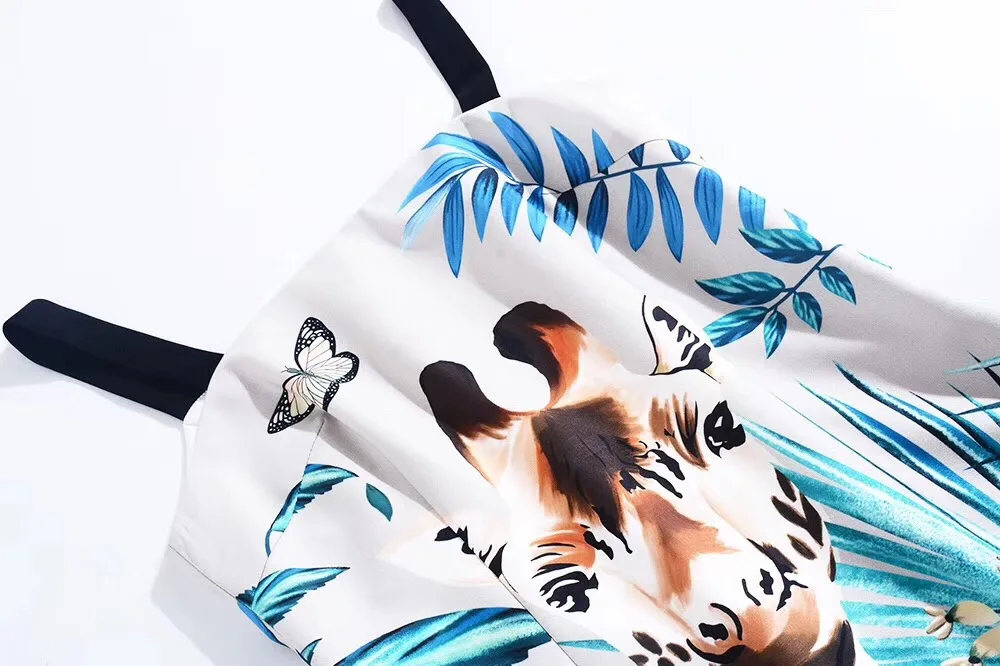 Европейская и американская женская одежда весна 2020 Новый Стиль Жираф мультфильм