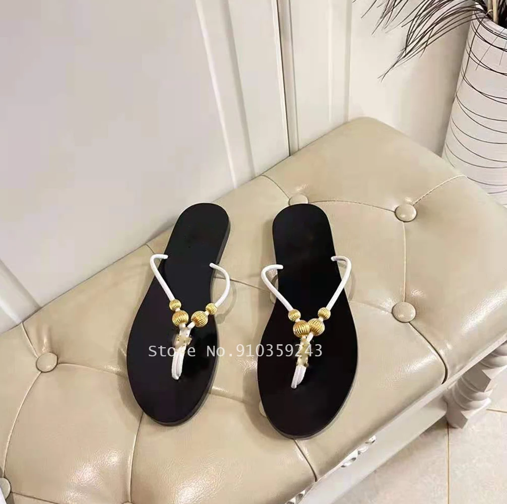 

2021 spring and summer new designer brand ladies trendy fashion flip flops size 35-42