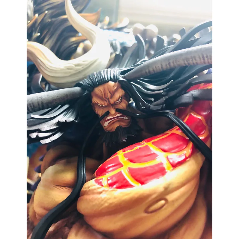 ONE PIECE Statue The Straw Hat Pirates Bust Three kind of KAIDO Full-Length Dragon Form KAIDO GK Action Figure Toy BOX