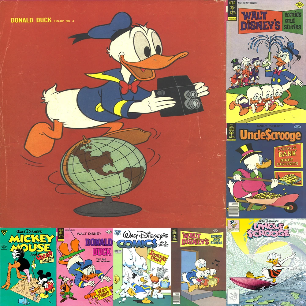 

Диснеевские Ретро постеры 5D «сделай сам», алмазная живопись, мультяшная Алмазная вышивка ручной работы, мозаика, вышивка крестиком комплек...