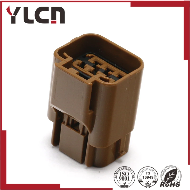 

High quality free shipping 6pin waterproof auto female connector wiring harness cable plug