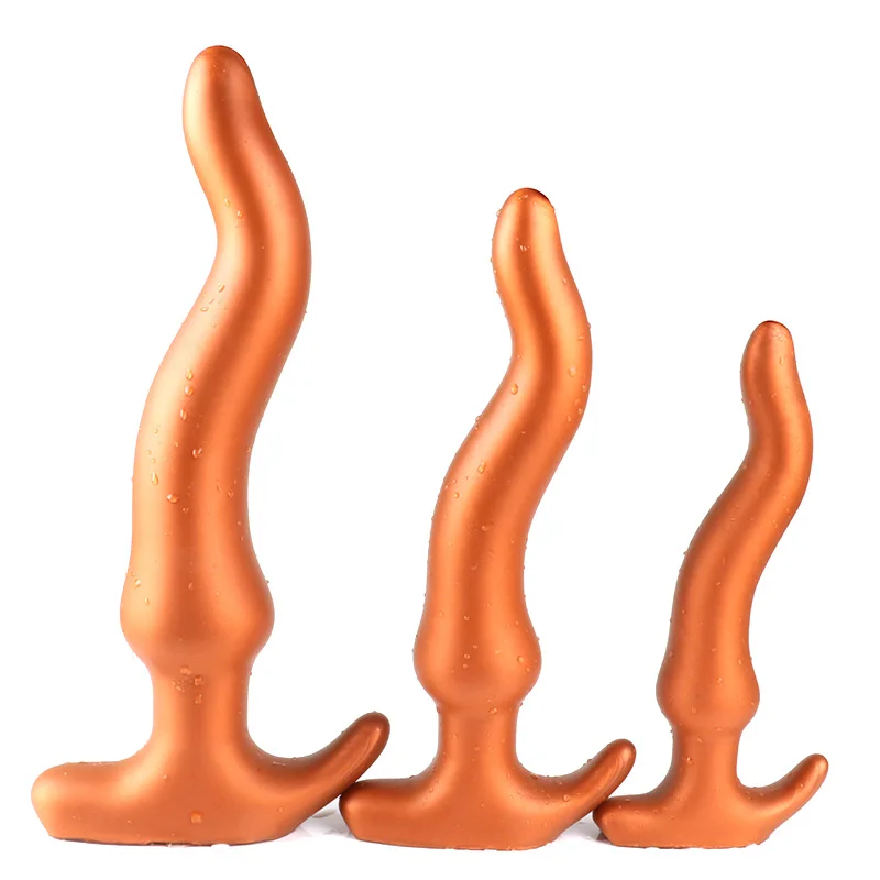 Товары для взрослых мягкий силиконовый Анальная пробка анальный фаллоимитатор