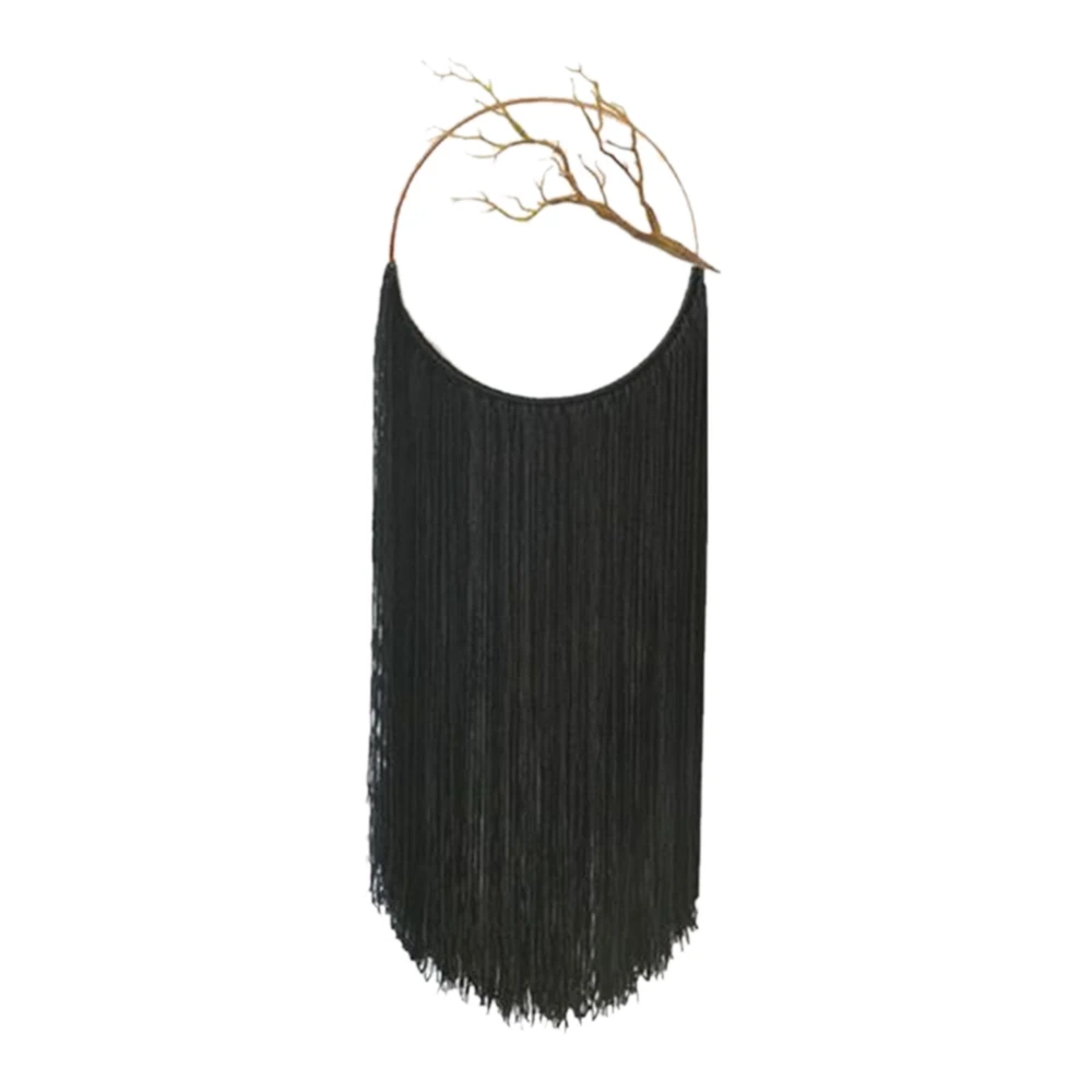 

Macrame Boho Tapestry Wall Hanging Aesthetic Hand-Woven Cotton Tassel Home Decoration Nordic Boho Decor Room Decor