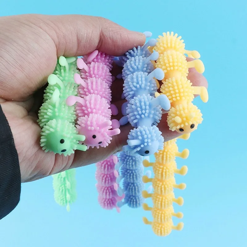 

Worm Noodle Stretch String TPR Rope Anti Stress Toys String Fidget Autism Vent Toys Decompression Toy Sqishy Toy