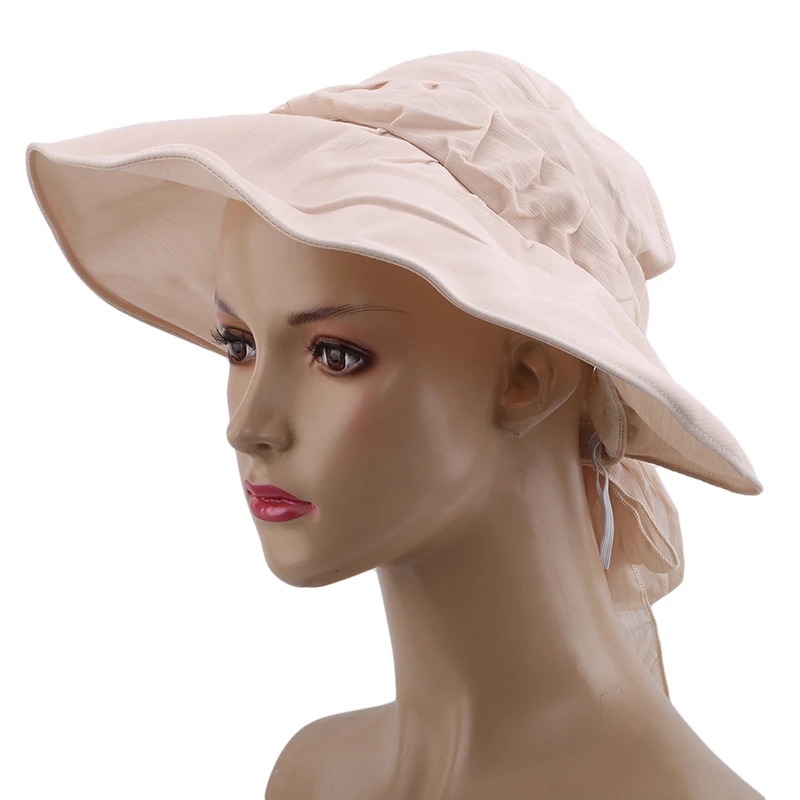 Милый Бант солнцезащитный Козырьки Шляпы съемный головной убор женские летние