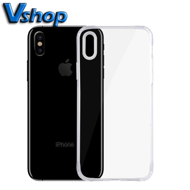 HAWEEL мягкий прозрачный защитный чехол из ТПУ для iPhone X|Бамперы| |