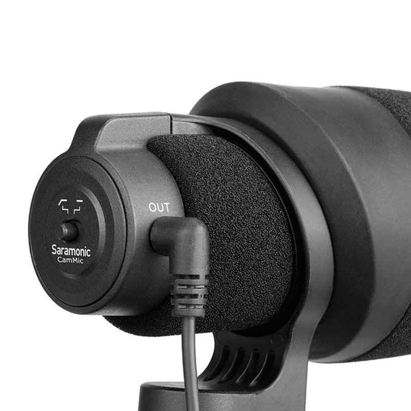 Saramonic Cammic легкая камера микрофон Запись интервью ветровое стекло для Dslr Canon Nikon камера s