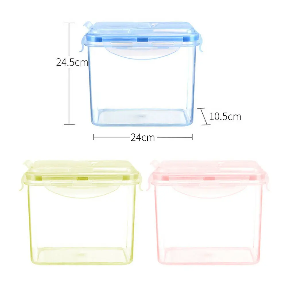 1 шт. Крупы контейнеры простая в использовании герметичный грубой s ящик для