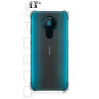 Противоударный силиконовый чехол для Nokia 5.3 с усиленными углами