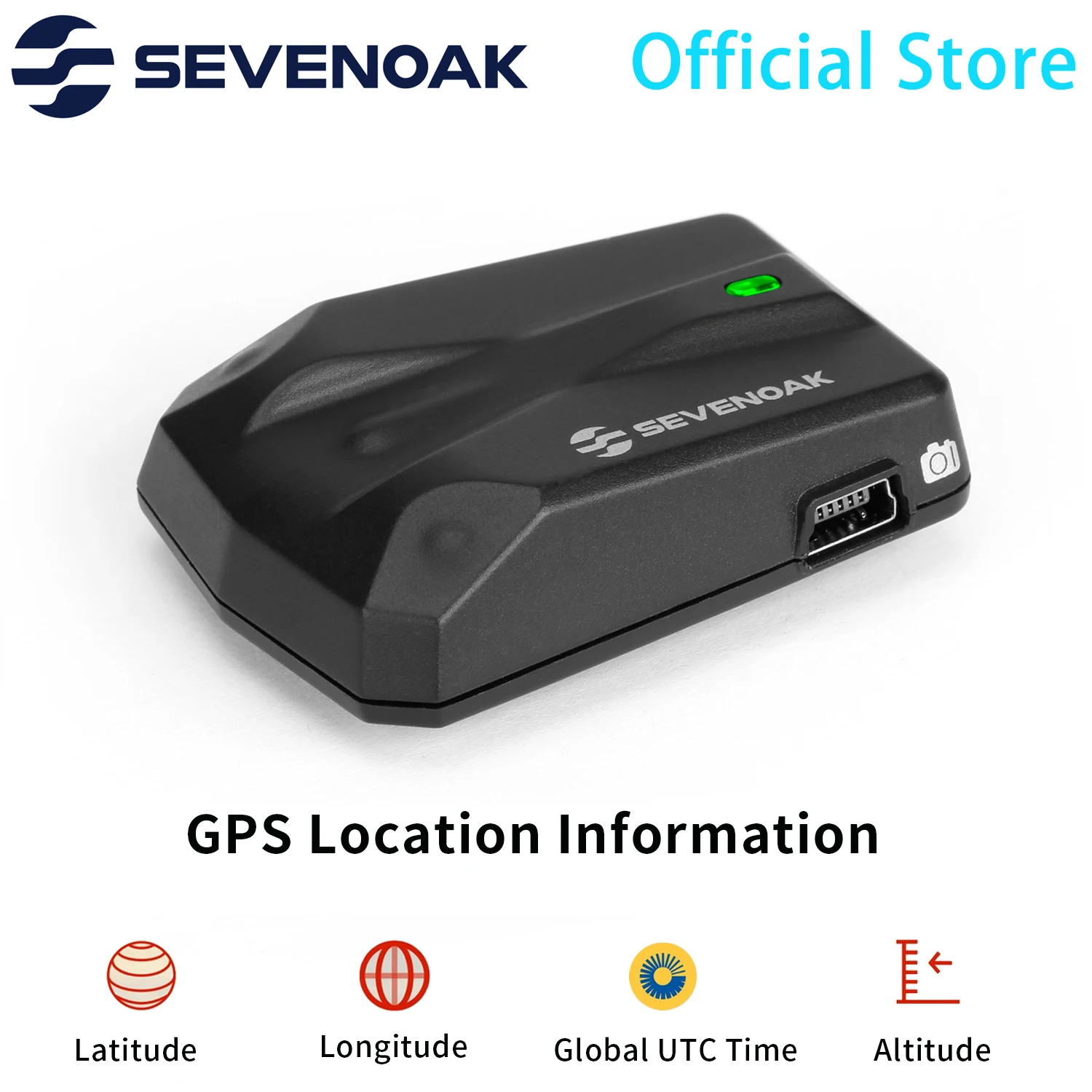 GPS-приемник Sevenoak SK для Nikon DSLR записи высоты широты и долготы универсальной