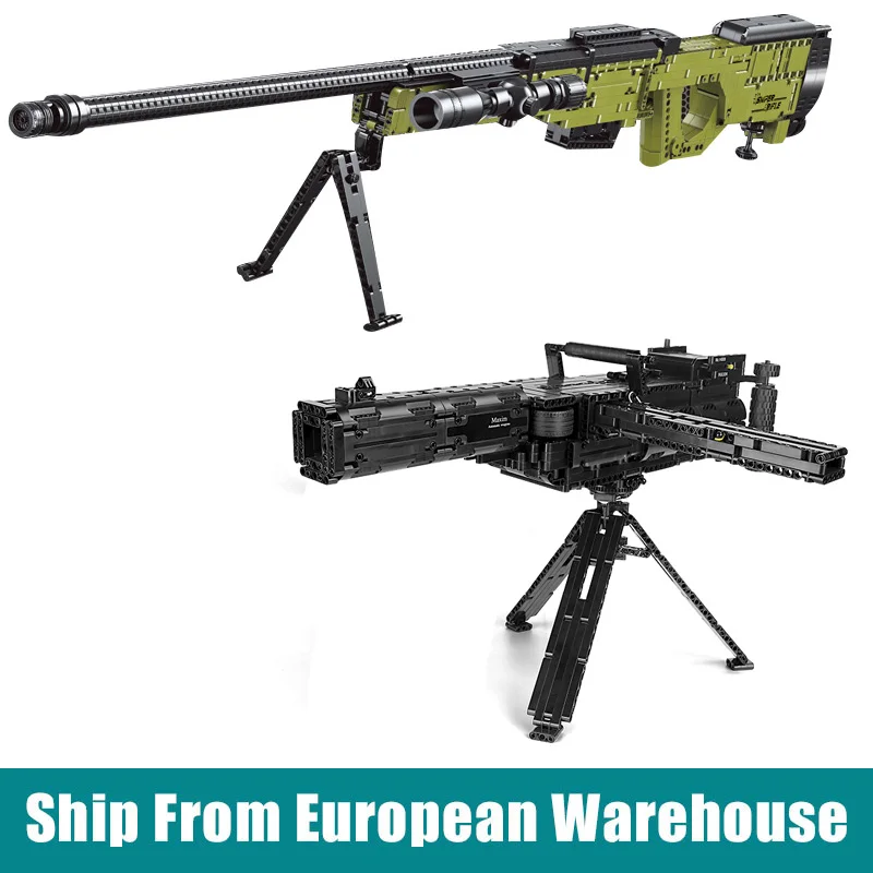 Пресс форма для KING 14010 ружьё модель 1628 шт Мпц AWM снайперской винтовки строительный