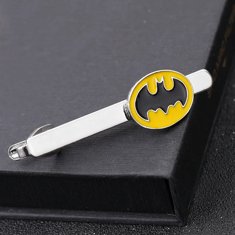 Зажим для галстука и комплекты запонок мужские серебряные Желтые Повседневные