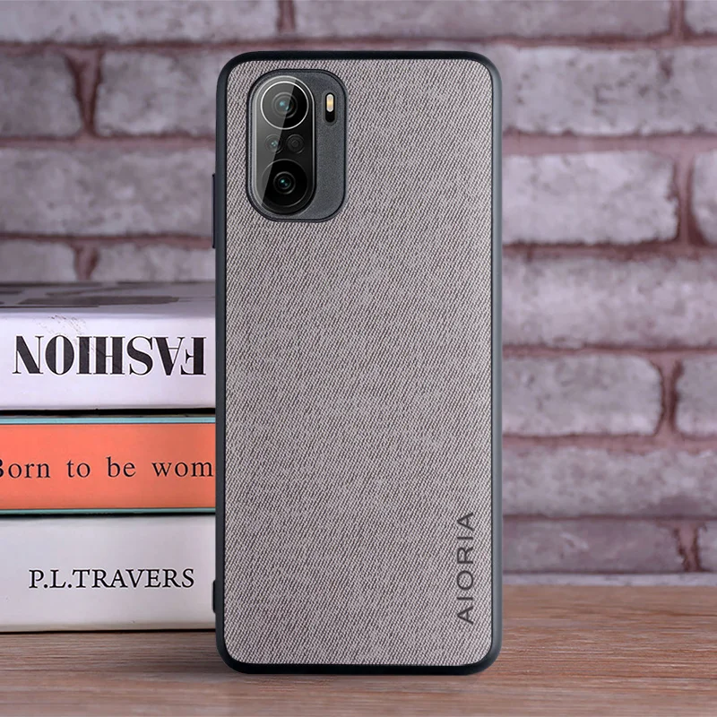 case for xiaomi poco f3 pro 5g nfc coque luxury textile leather skin soft hard phone cover for xiaomi poco f3 case funda capa free global shipping