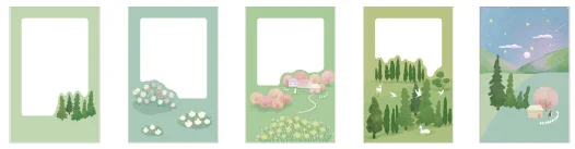 

143mmx93mm relax time paper postcard(1pack=30pieces)