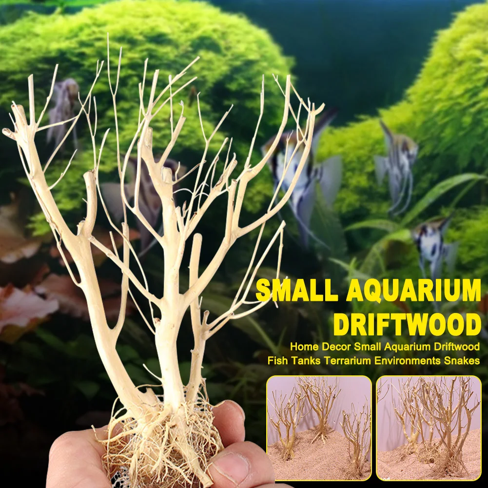 10 30 см украшение для аквариума дерево натуральный DryTrunk Driftwood аквариум фон