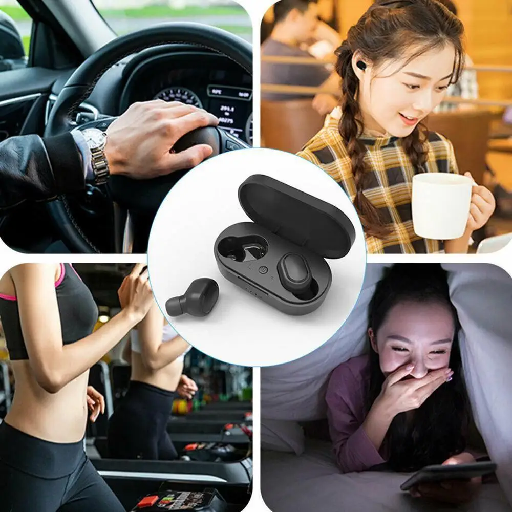 Bluetooth-наушники 5 0 с микрофоном и ИИ-управлением | Электроника