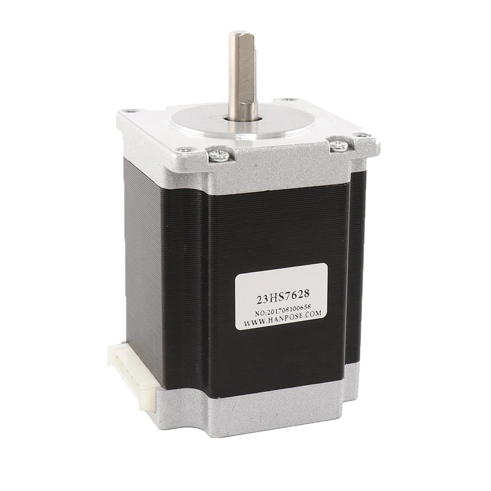 Шаговый двигатель 2 фазы для 3D принтера CNC гравировальный фрезерный станок 24V 23HS7628