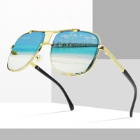 2020 classic oversized sunglasses men luxury brand design women sun glasses square retro oculos de sol male uv400 mirror eyewear