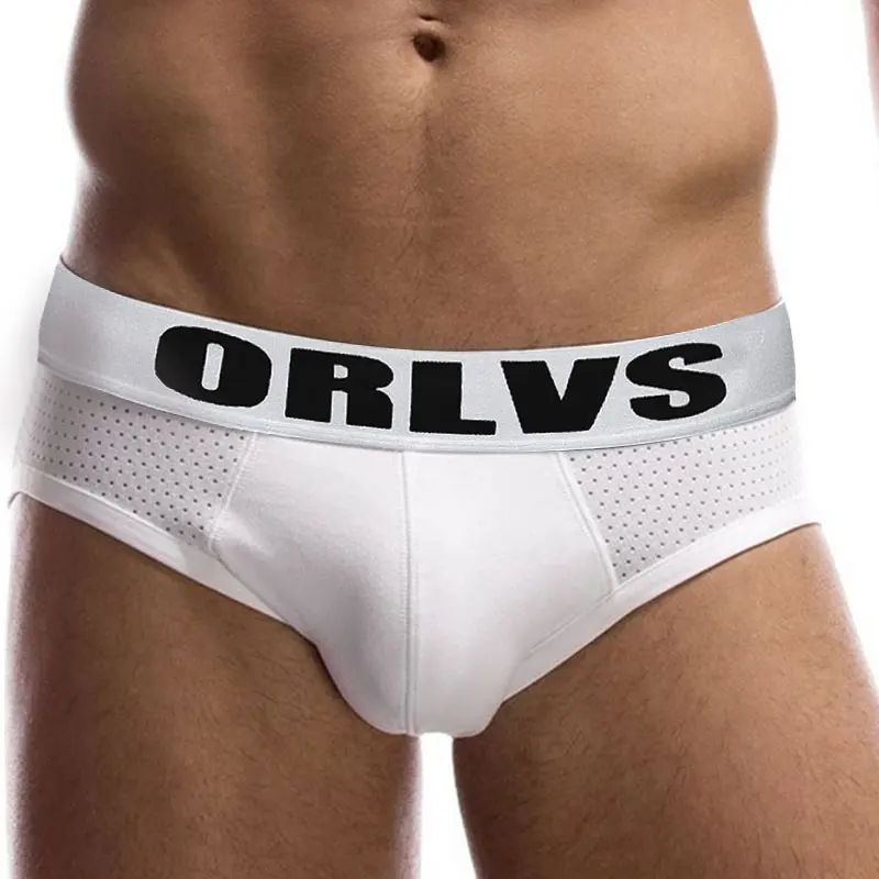 

30Pcs Free Shipping Cotton Sexy Underwear Men Jockstrap Soft Briefs Men Bikini Gay Man's underwear Male Gift