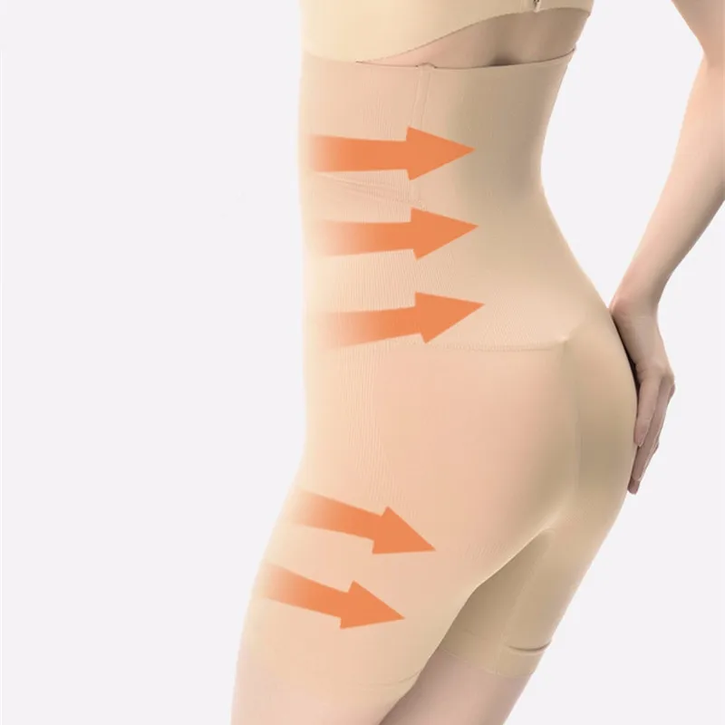 

Для женщин бесшовные размера плюс Высокая Талия Управление моделирующее белье бедра стройнее тела Формирователь живота бедра задник форми...