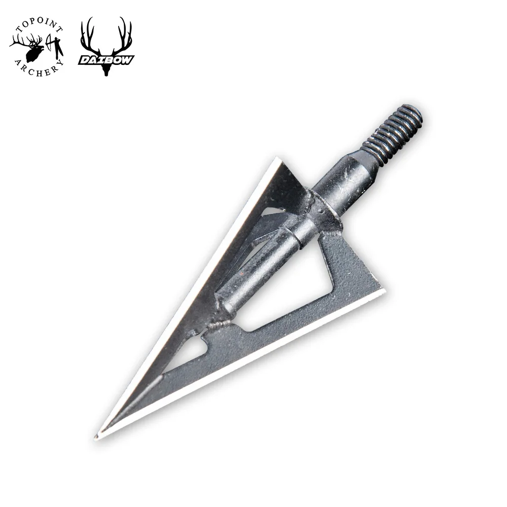 Topoint Стрельба из лука 6 шт. наконечники нержавеющей стали охотничьи для стрел 100