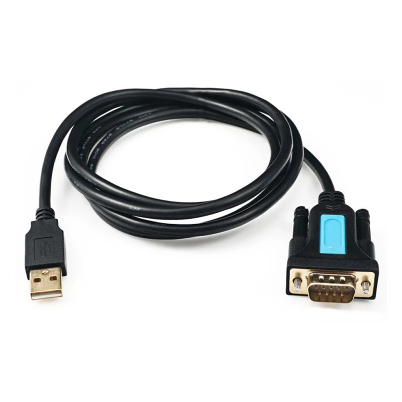 

Переходник USB-RS232 с чипом PL2303, кабель DB9 со штекером USB2.0 на RS232 для Mac OS, Linux, Windows XP/Vista/7/8/10,2 м