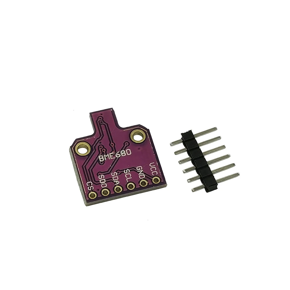 

Цифровой датчик температуры и влажности BME680, датчик давления, рабочая высота, модуль, макетная плата, 1 шт.