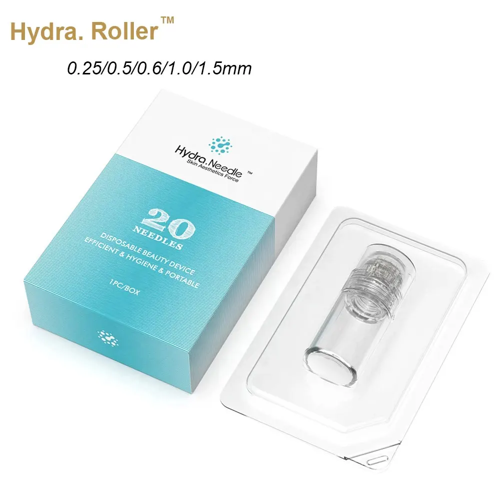 

Hydra Roller needle HN20 gold derma stamp Titanium needle Tips For Micro Stamp Therapy Skin Care Anti Aging Serum beauty tools