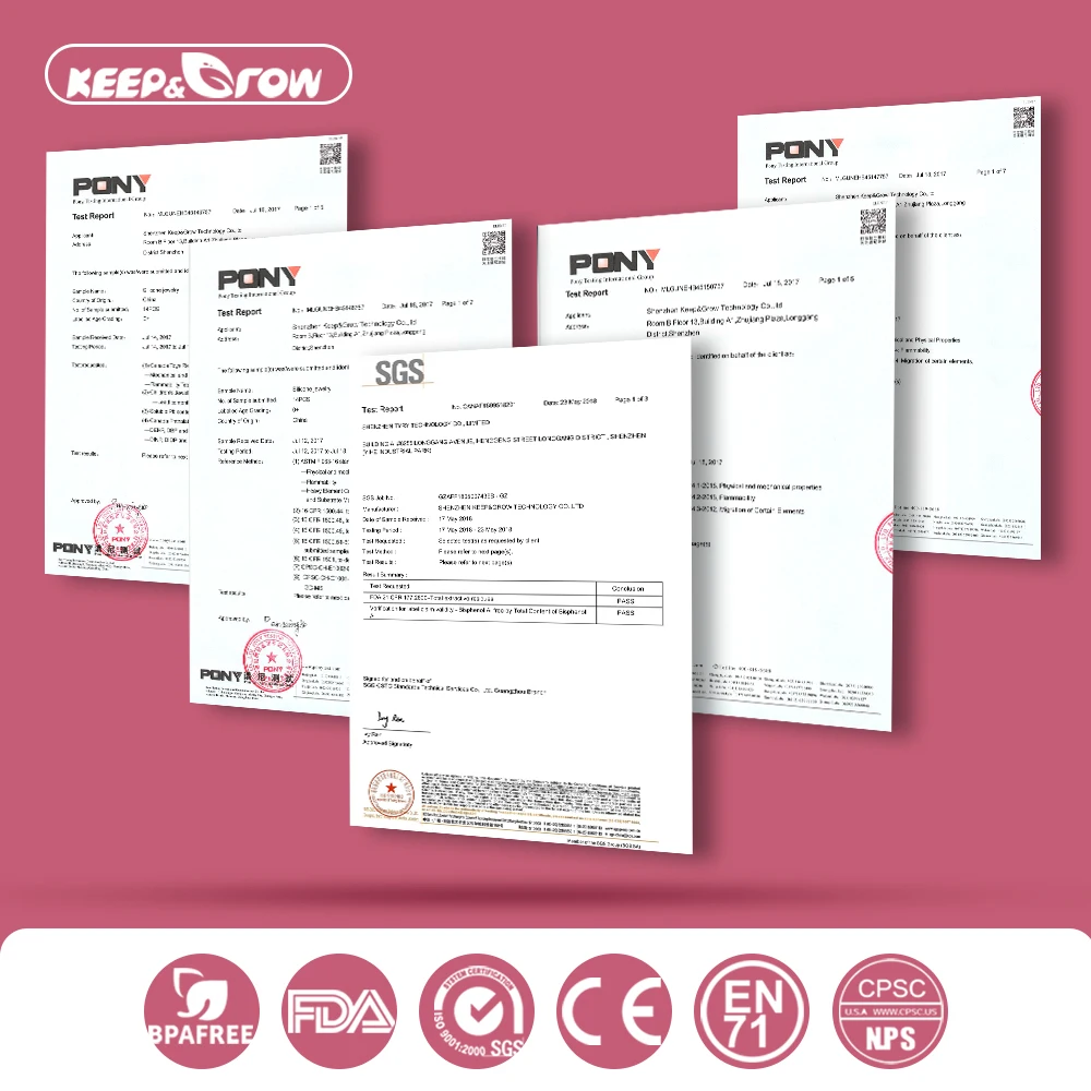 Силиконовые бусины Keep &amp Grow 10 шт. я люблю маму/папу не содержит БФА Детские