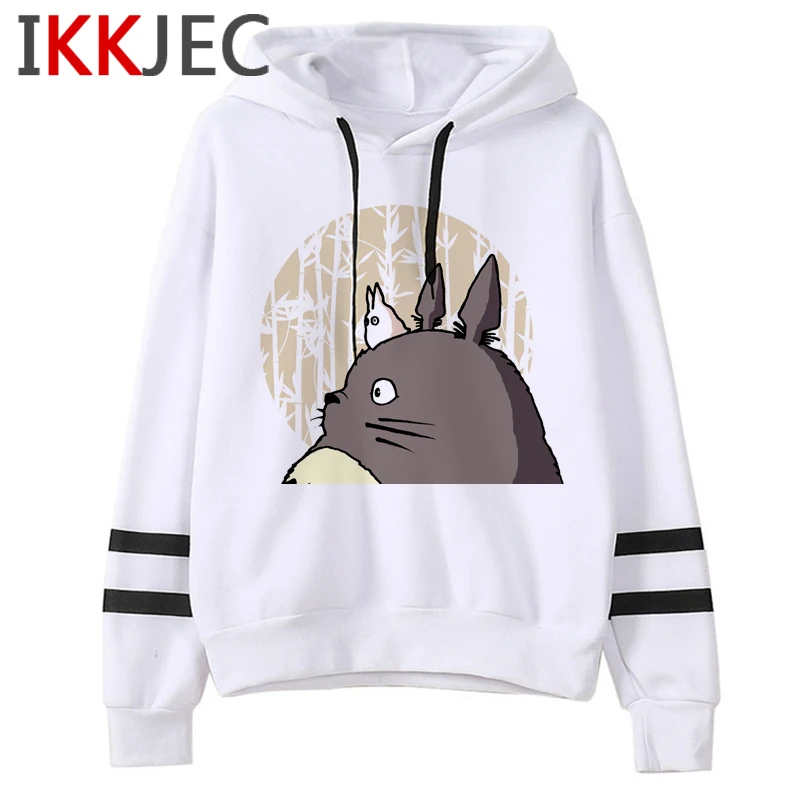 Totoro Studio Ghibli Harajuku Kawaii толстовки женские Ullzang Хаяо Миядзаки Забавный мультфильм толстовка 90s Графический милый с капюшоном Женский - Цвет: 2631