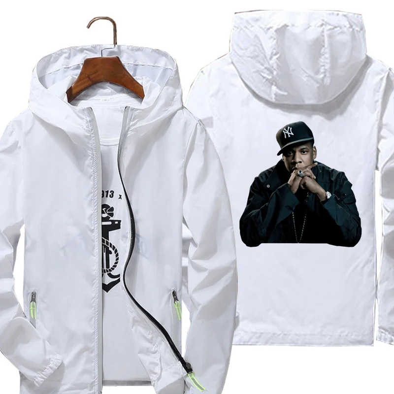 

2021 Jackets man Jay Z 3 Windbreak jacket Reflective Skin Sun Spring Autumn brand jacket printing
