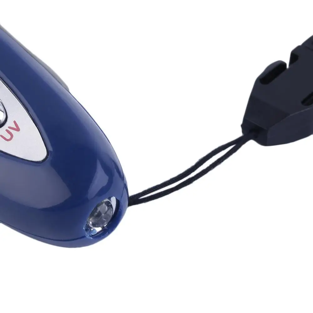 Портативный мини 2 в 1 счетчик денег детектор УФ-лампа Детектор фальшивых с